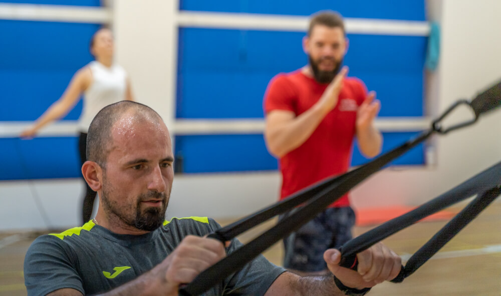 Bootcamp vodena vadba Lamfit - Spodbujanje